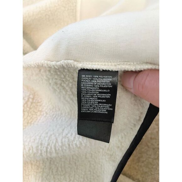 The North Face Fleece Sherpa Full Zip Contrast Trim Collar Pocket Cozy Jacket - Picture 15 of 16